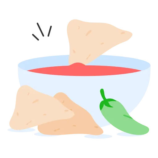 Ícono de salsa